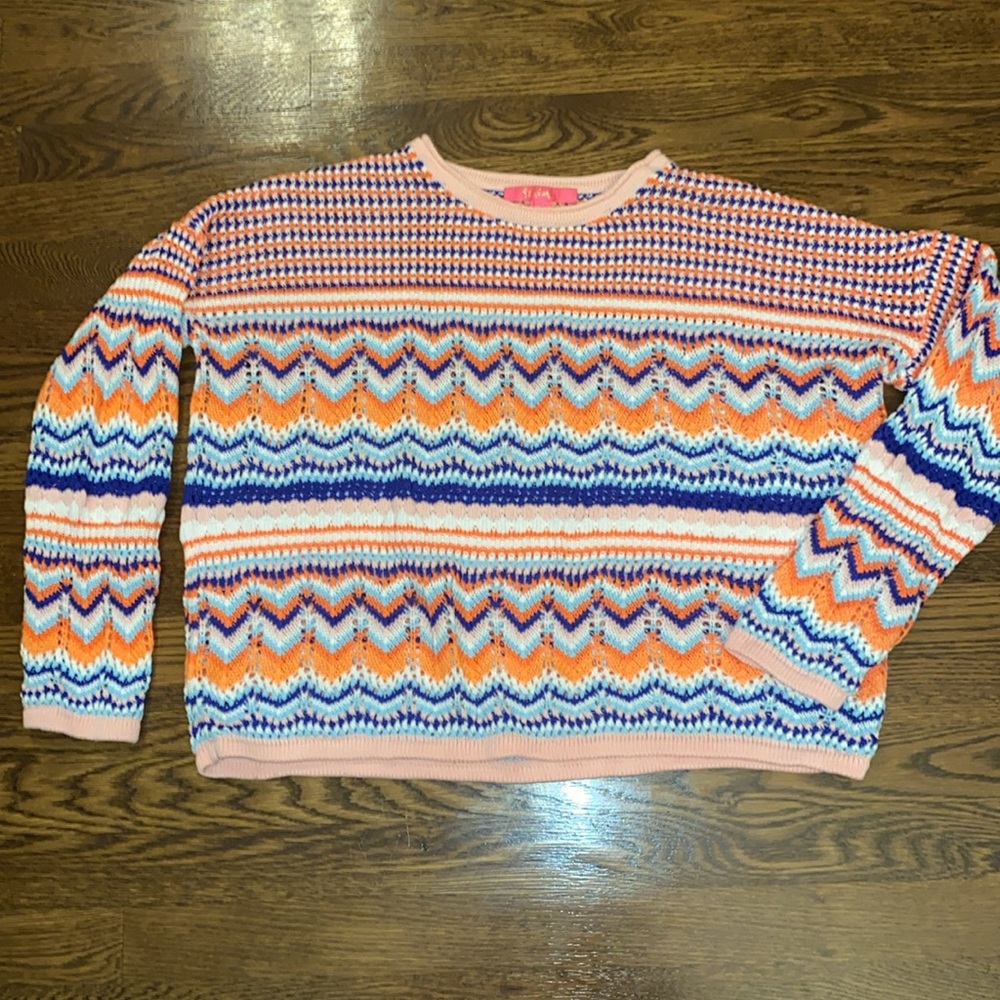 Lilly Pulitzer Colorful Sweater size Large